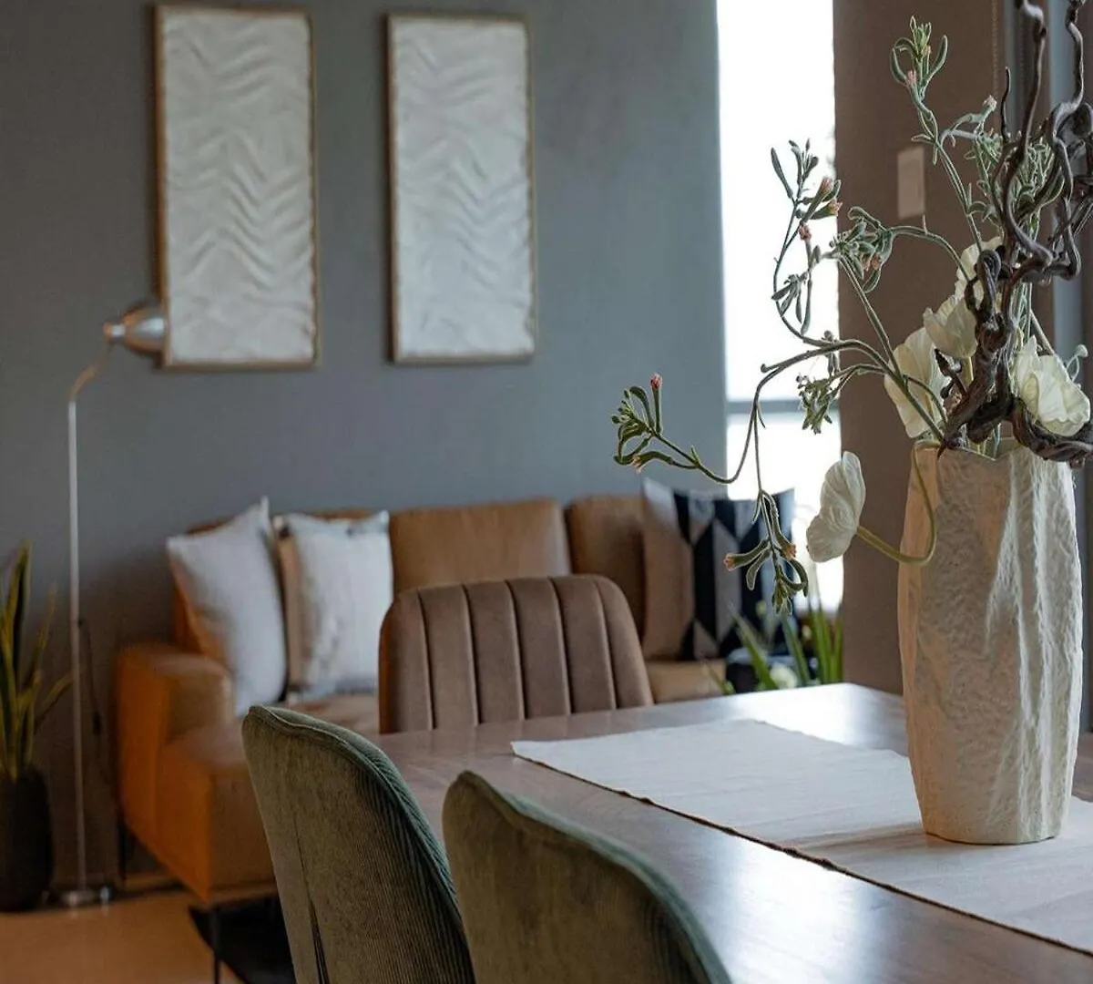 Spacious 2-Bedroom Marina View Apartment With Gym 두바이 0*,